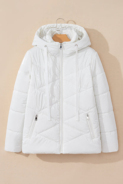 Winter Luxe Hooded Puffer Jacket