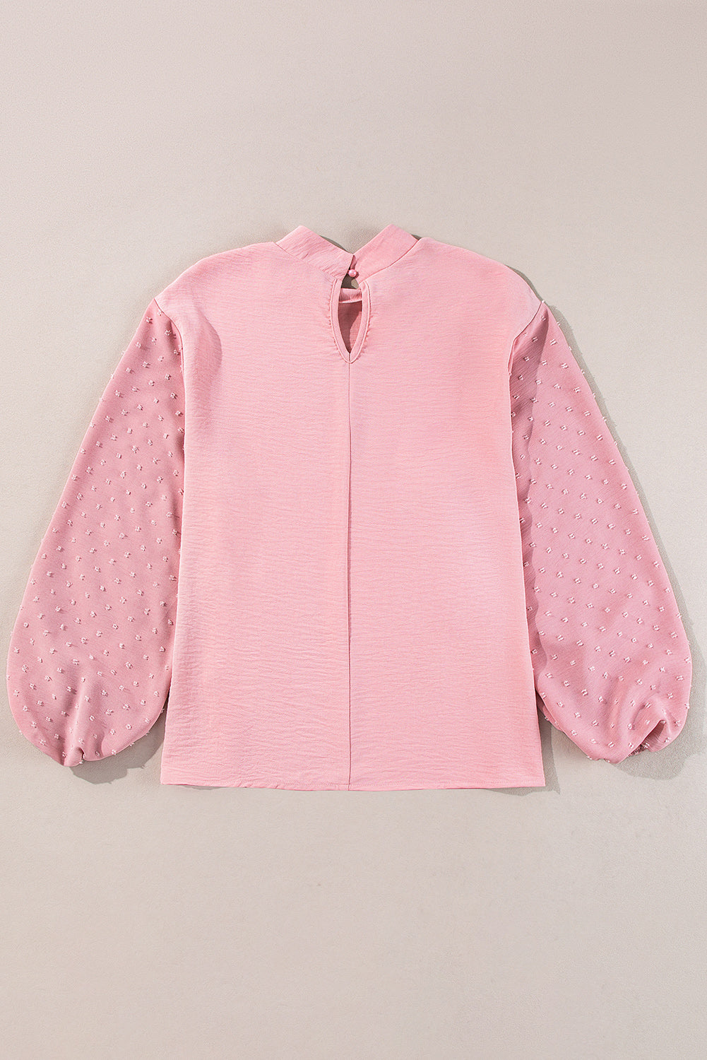 Whispered Dots Long Sleeve Blouse