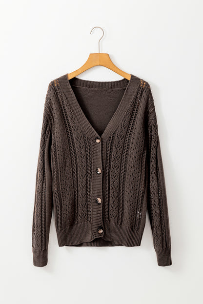 Honeycomb Breeze Knit Cardigan