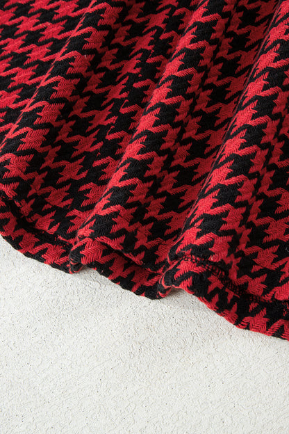 Classic Charm Houndstooth Shift Dress