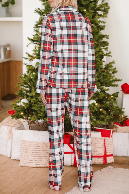Classic Holiday Plaid Pajama Set