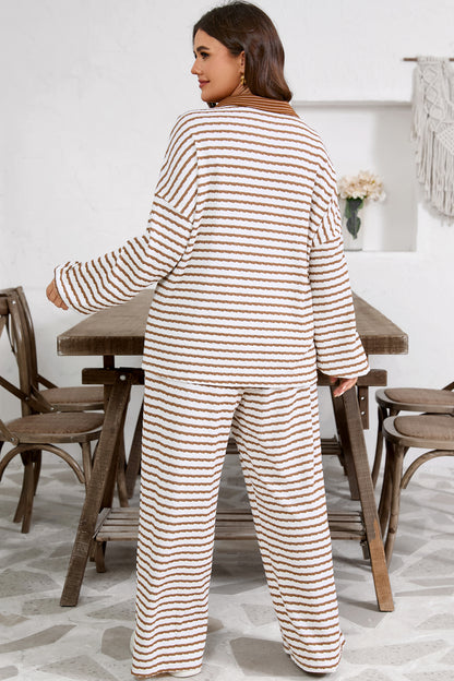 Coastal Stripe Lounge Set