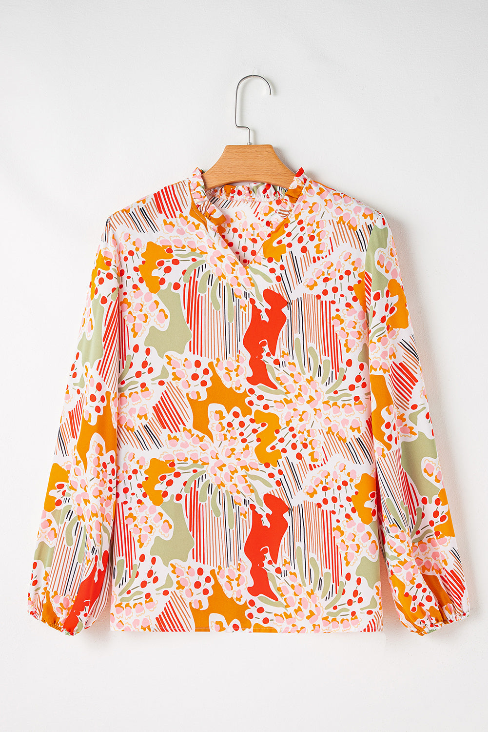 Autumn Aura Long Sleeve Blouse