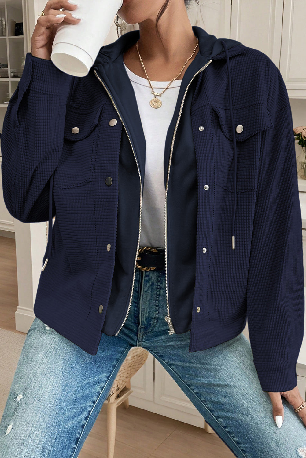 Coastal Layer Hooded Jacket