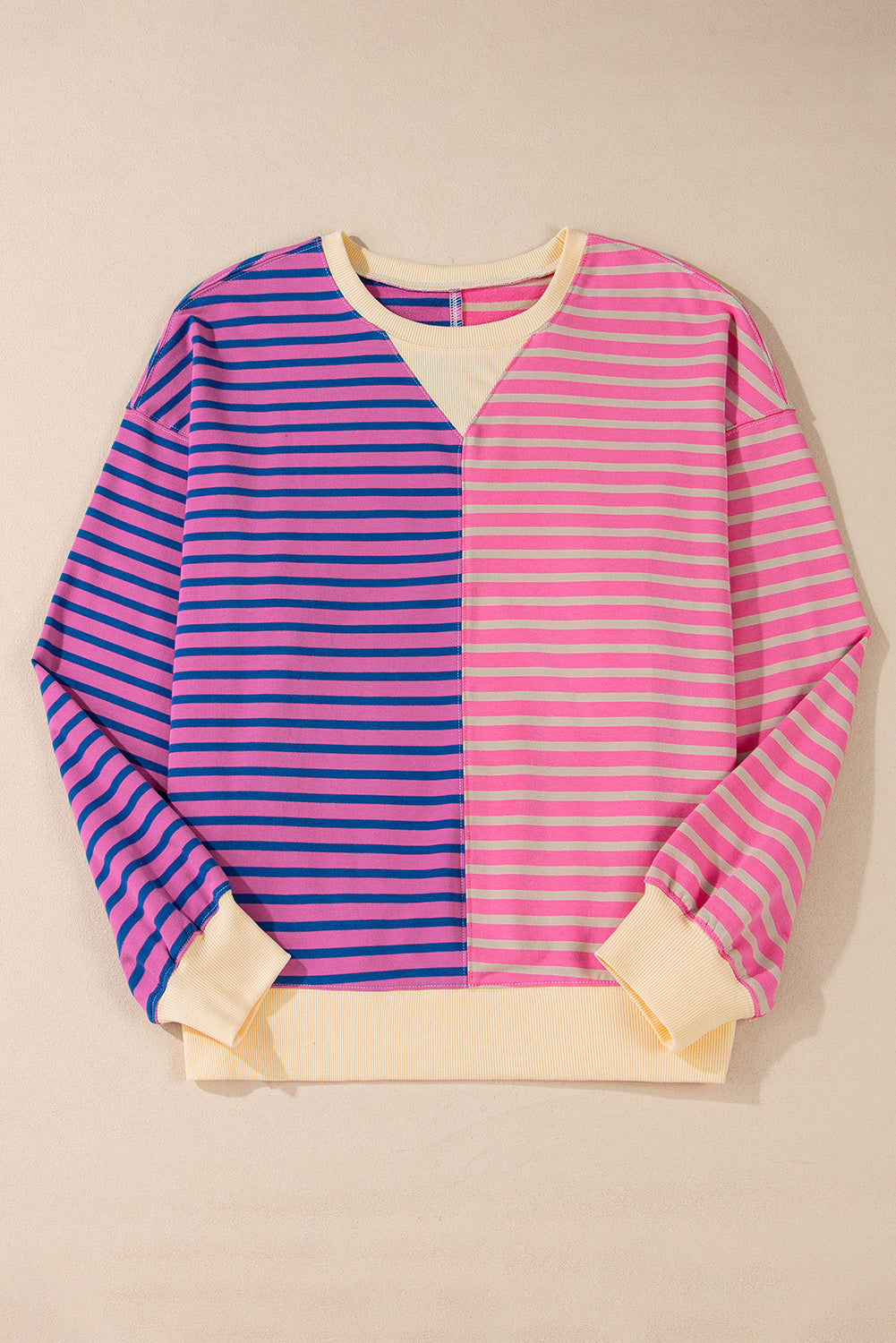 Cozy Contrast Sweatshirt