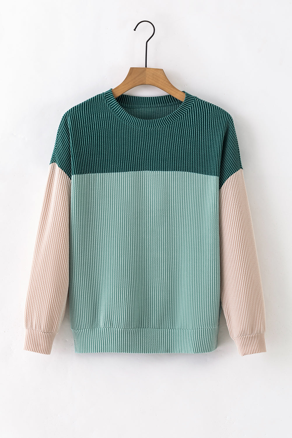 Harvest Blocks Long Sleeve Top