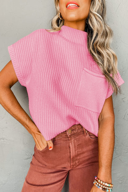 Oatmeal Patch Sweater