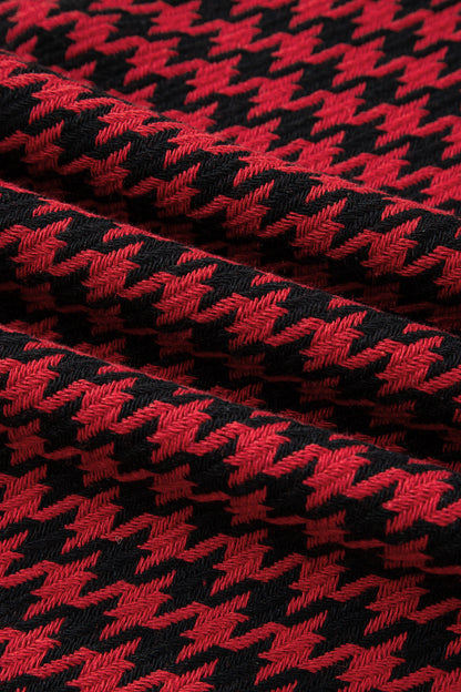 Classic Charm Houndstooth Shift Dress