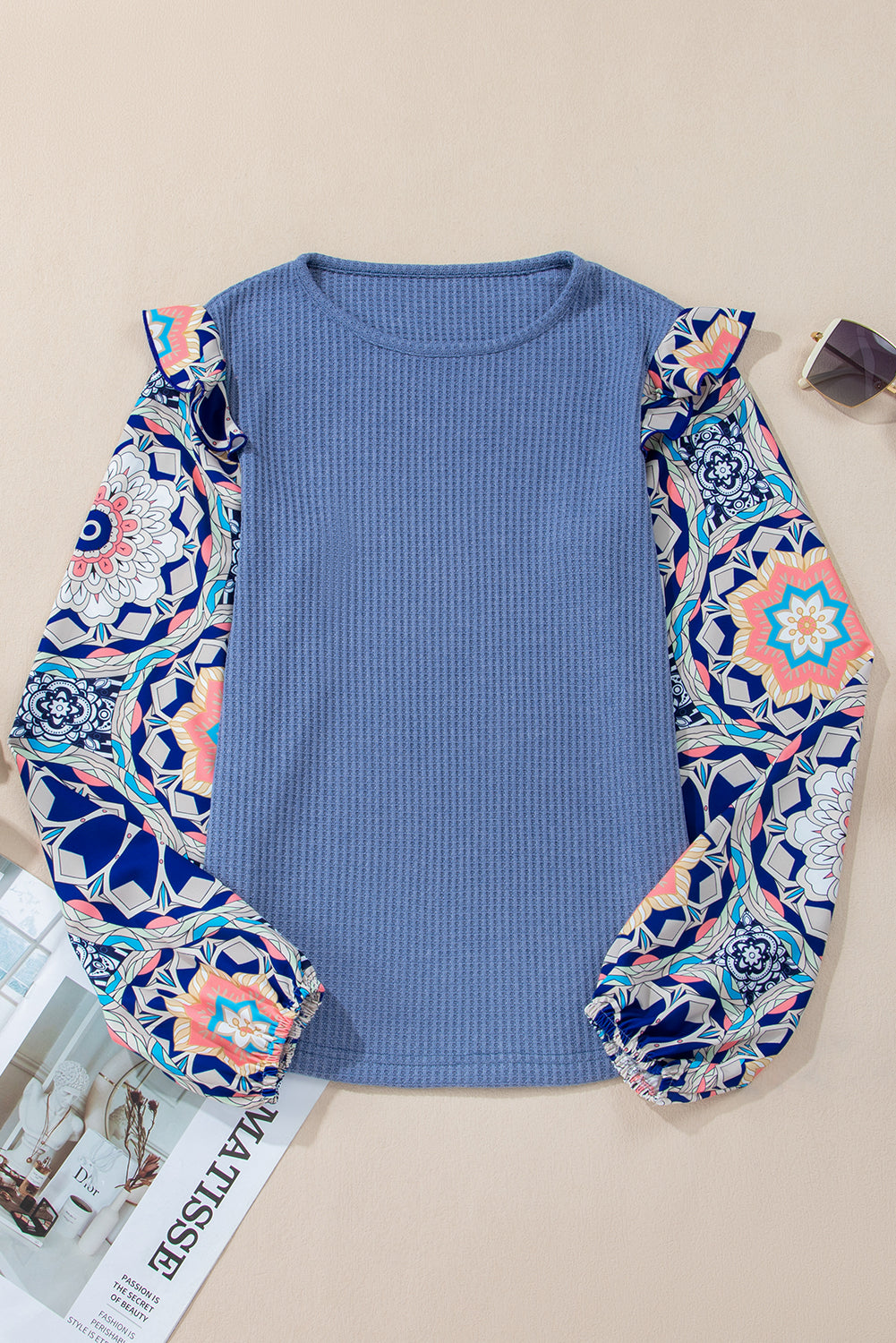 Cottage Bloom Long Sleeve Blouse