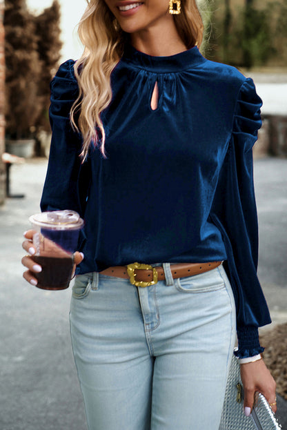 Luxe Velvet Blouse