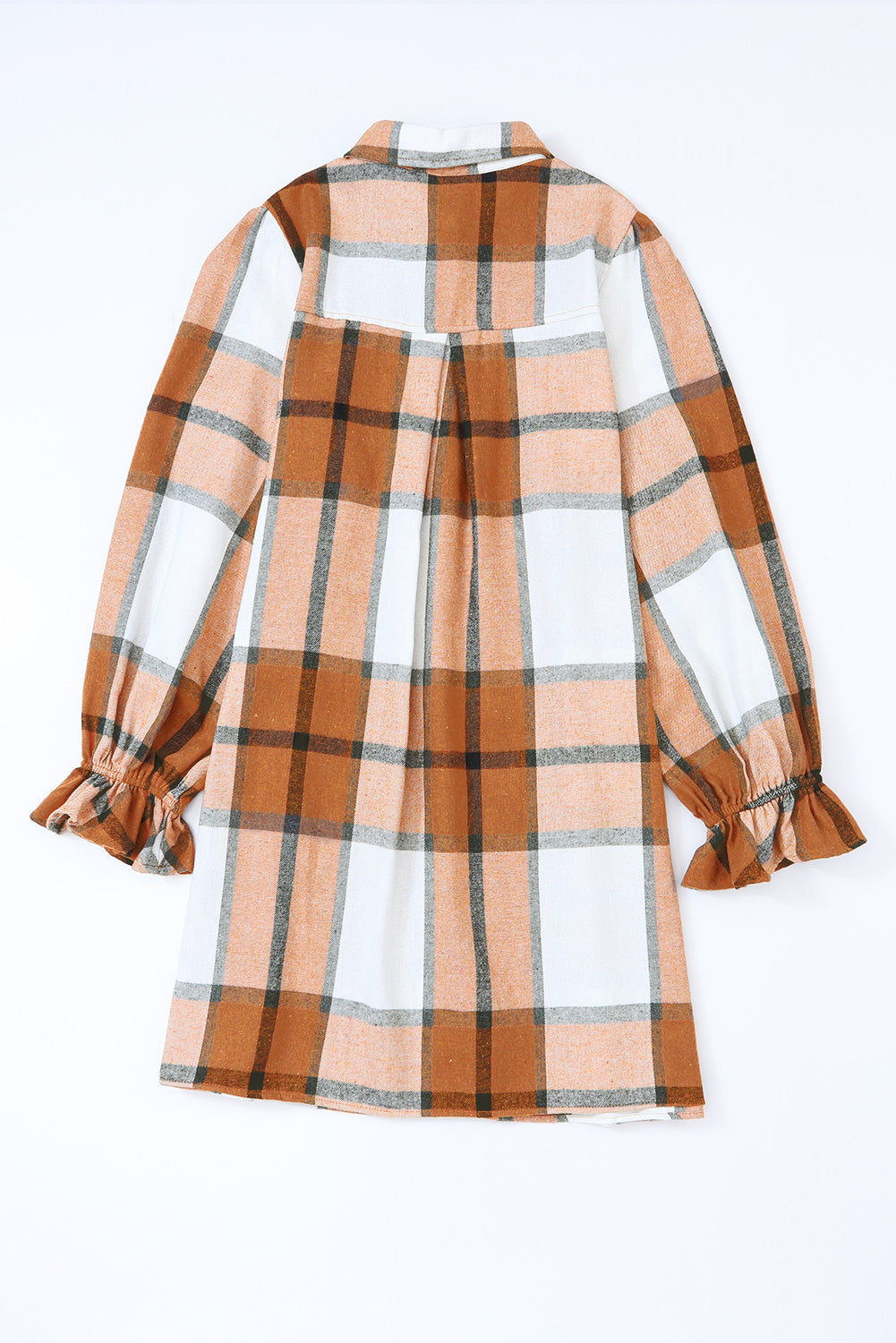 Cottage Plaid Mini Dress