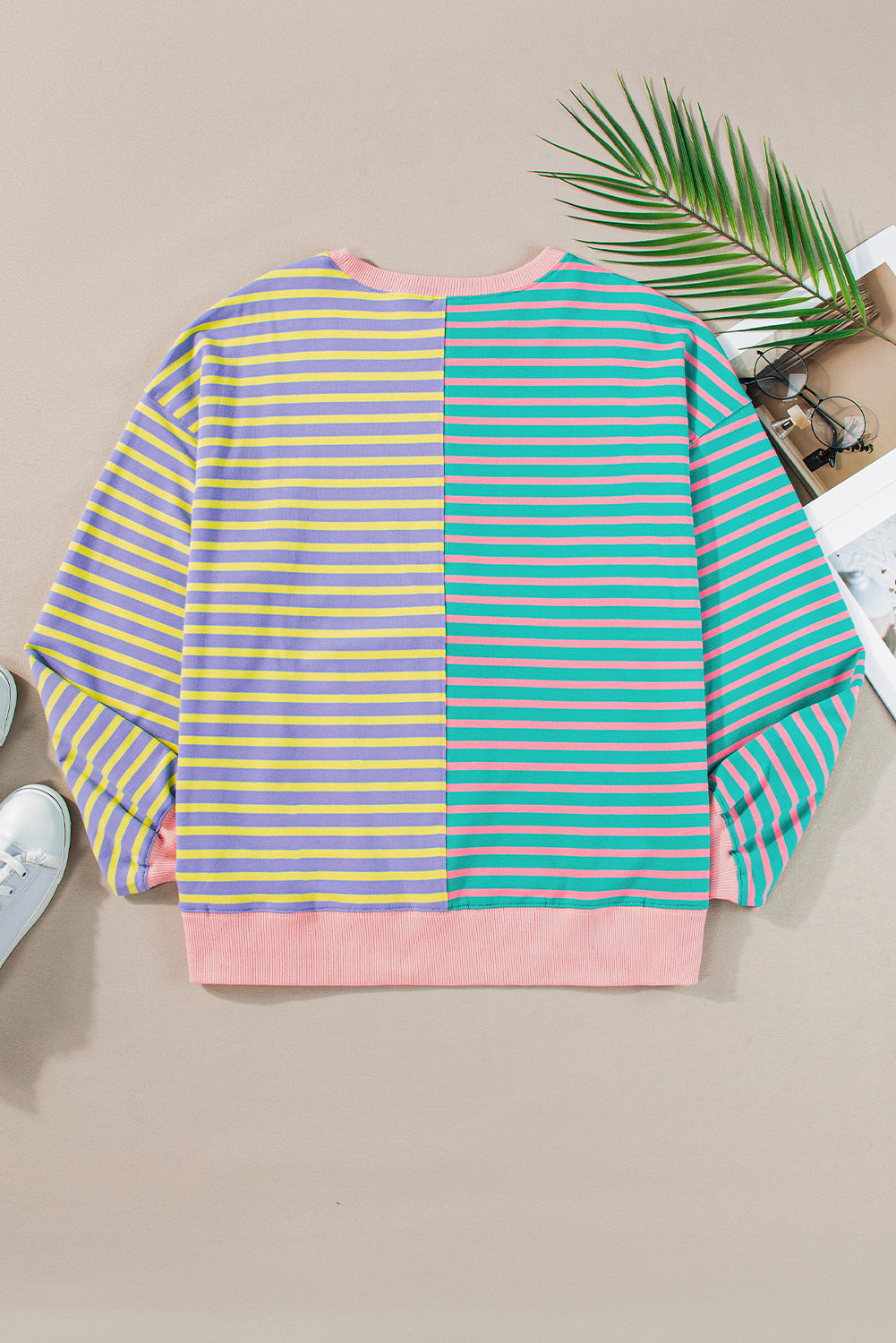 Cozy Contrast Sweatshirt