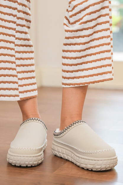 Snowdrift Platform Clogs