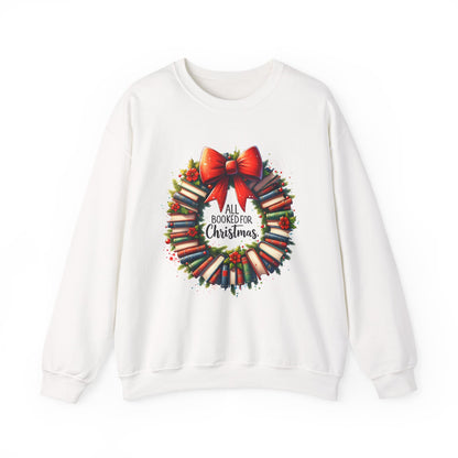 All Booked for Christmas Sweatshirt