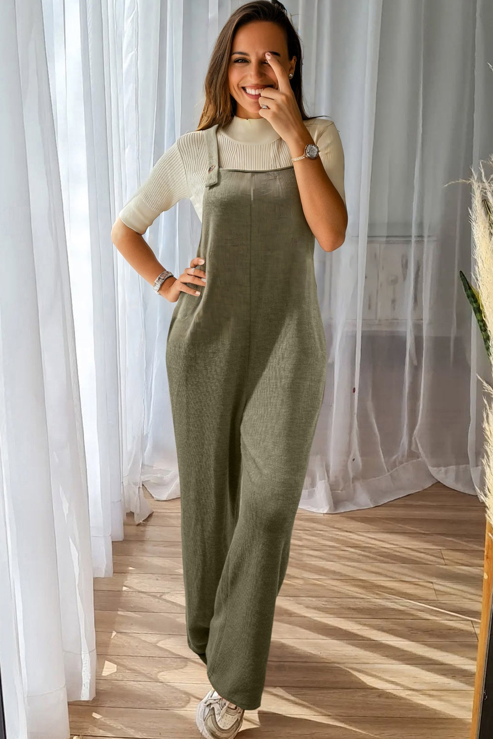Sage Ease Jumpsuit