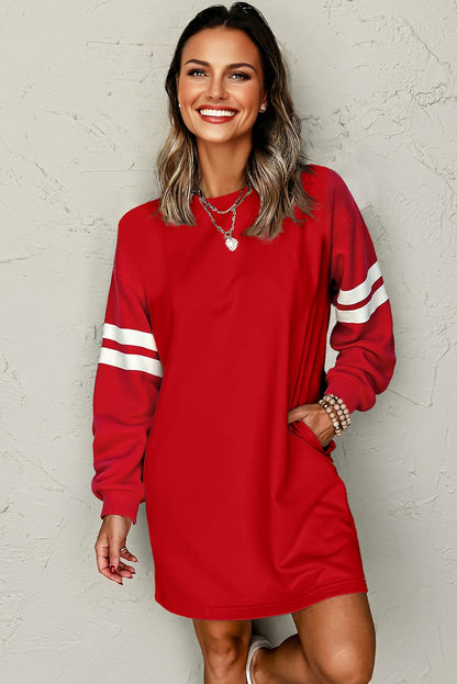 Campus Cozy Sweatshirt Dress