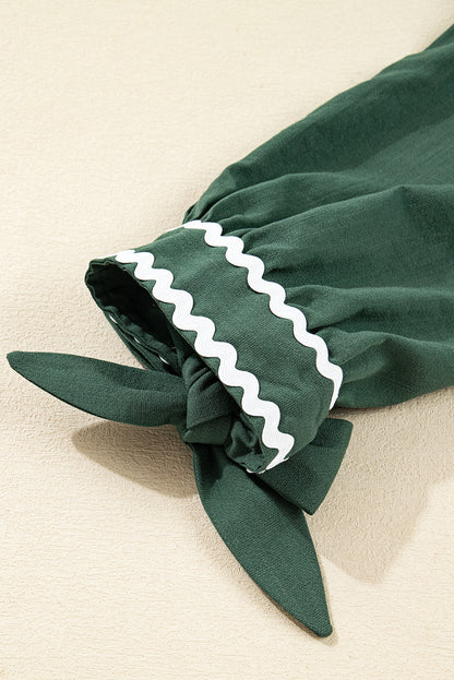 Ricrac Charm Button Dress