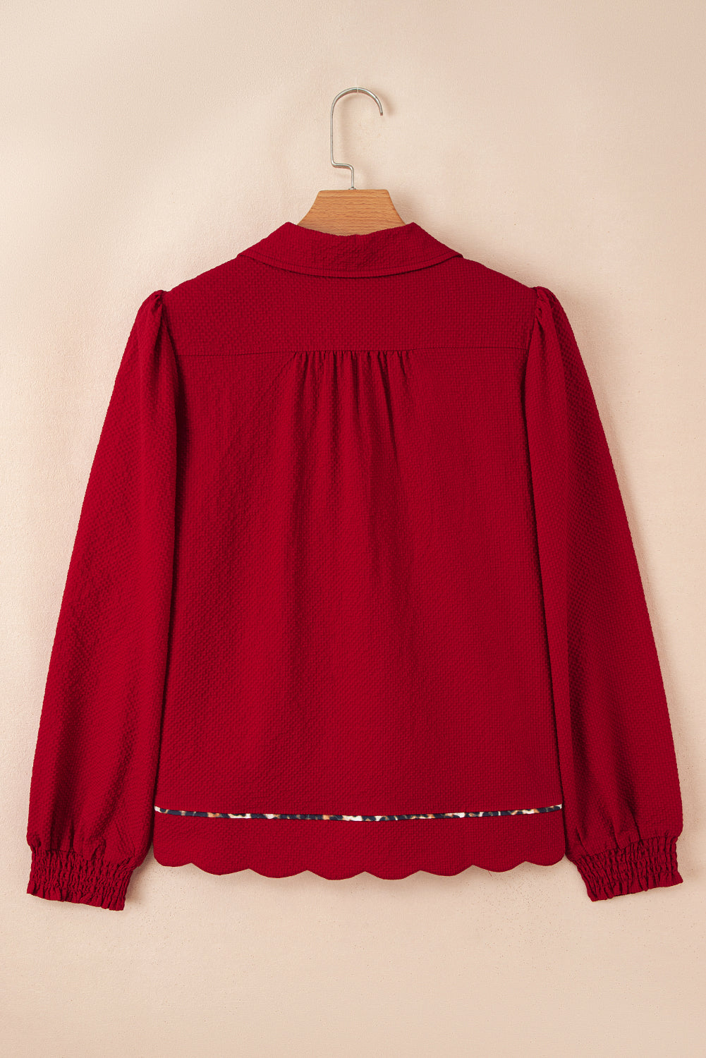 Scarlet Wild Trim Blouse
