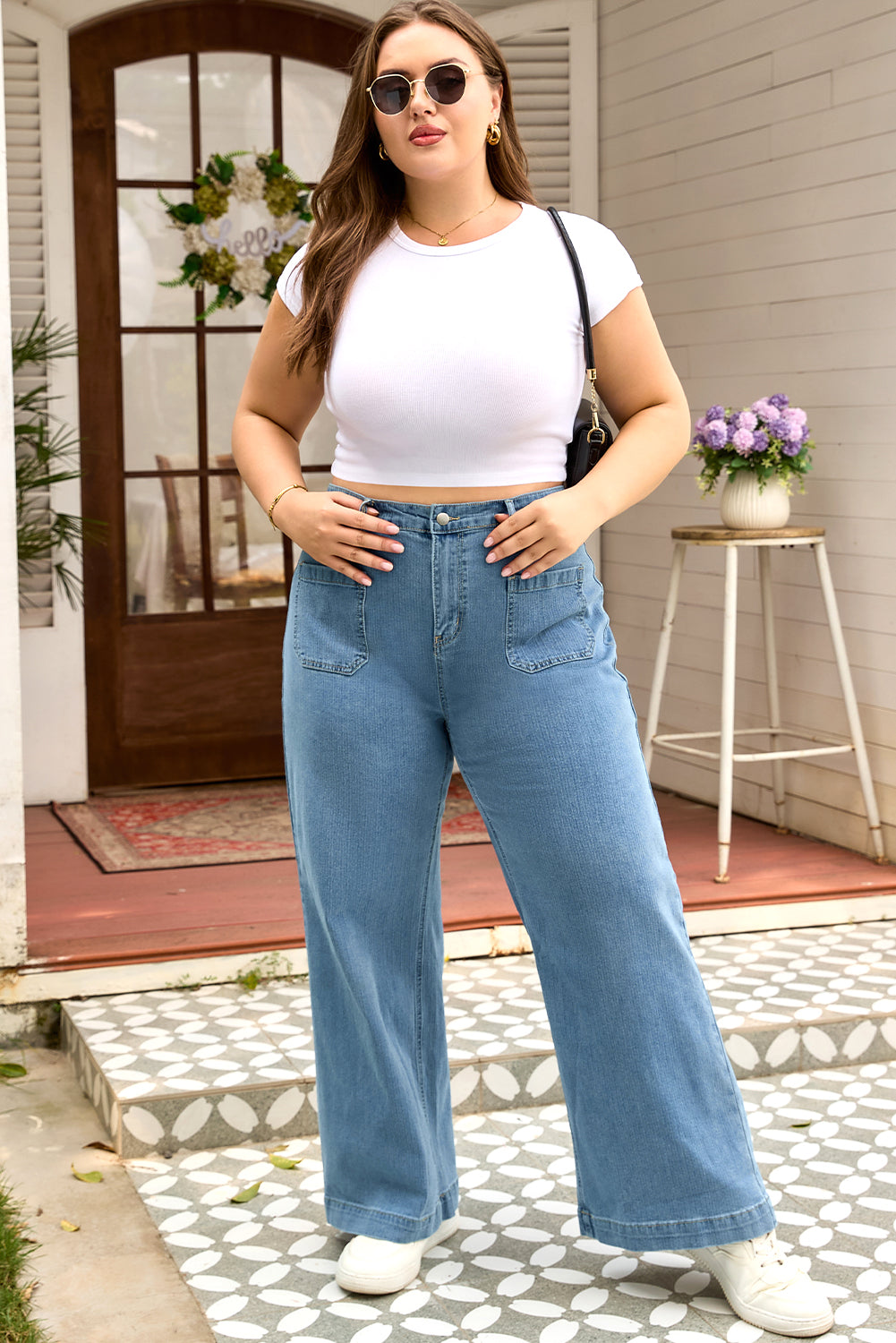 Easy Street Wide Leg Jeans