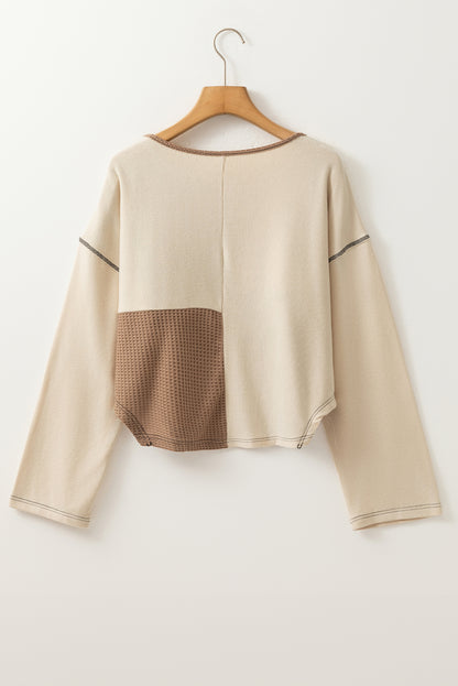Harvest Stitches Long Sleeve Top