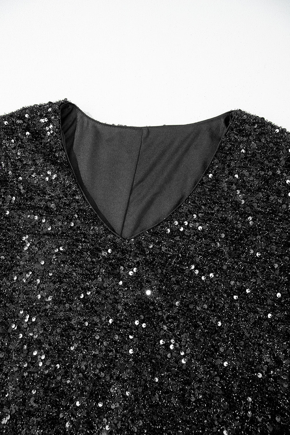 Midnight Sparkle Plus Size Sequin Dress
