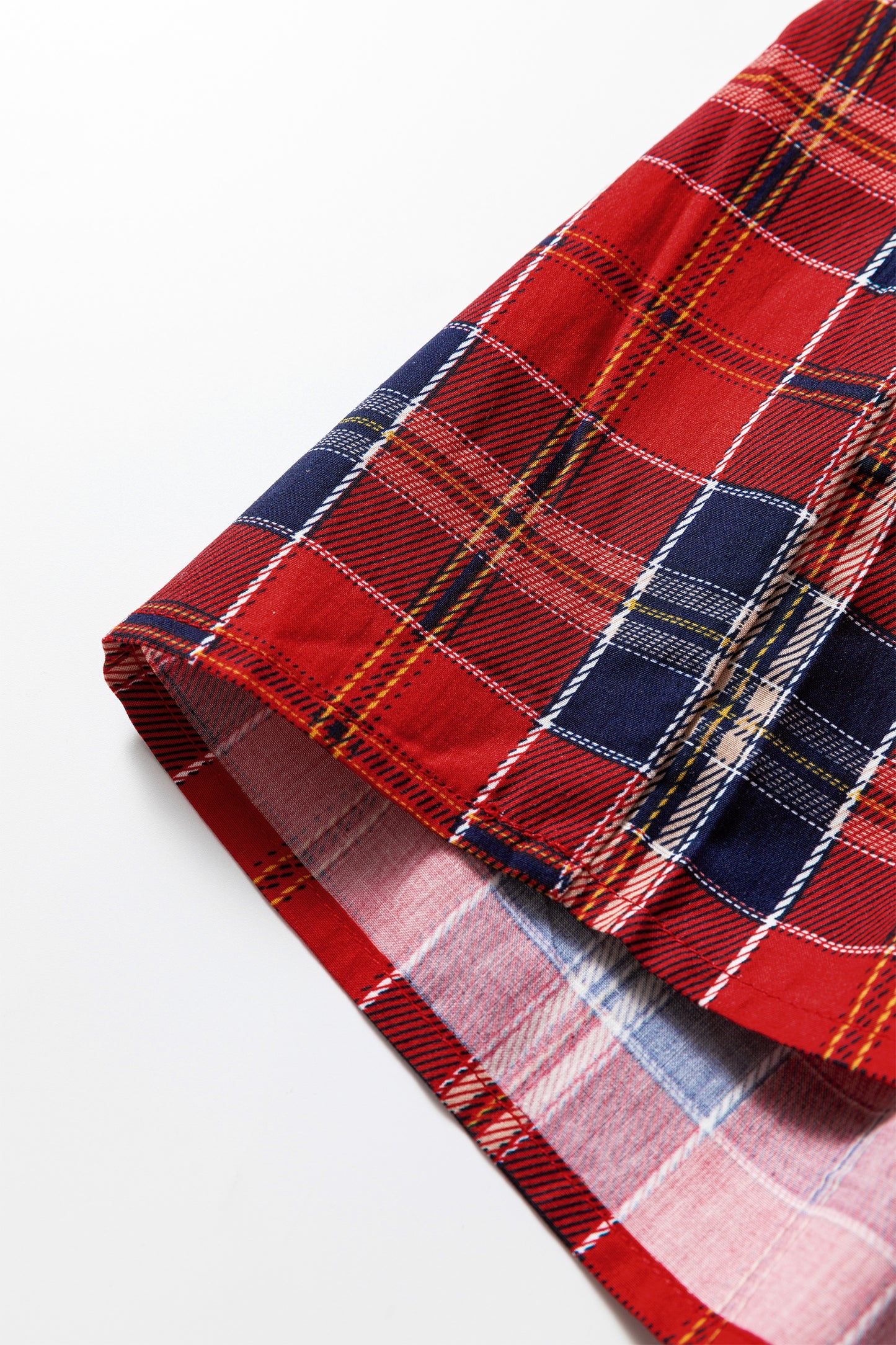 Holly Plaid Tiered Dress