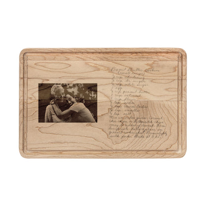 Heirloom Recipe & Photo Personalized Cutting Board