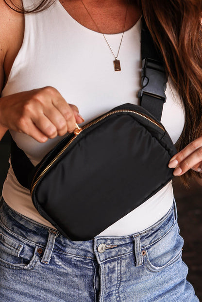 Zipped Crossbody Bag