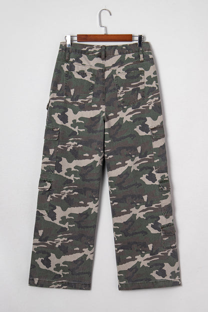 Street Camo Cargo Jeans