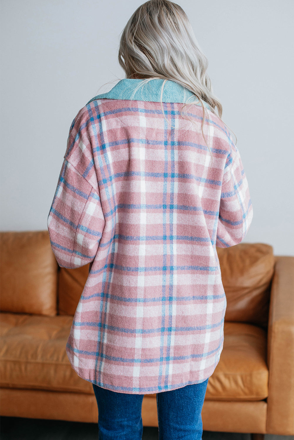Rose Check Jacket
