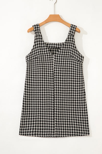 Classic Charm Houndstooth Shift Dress