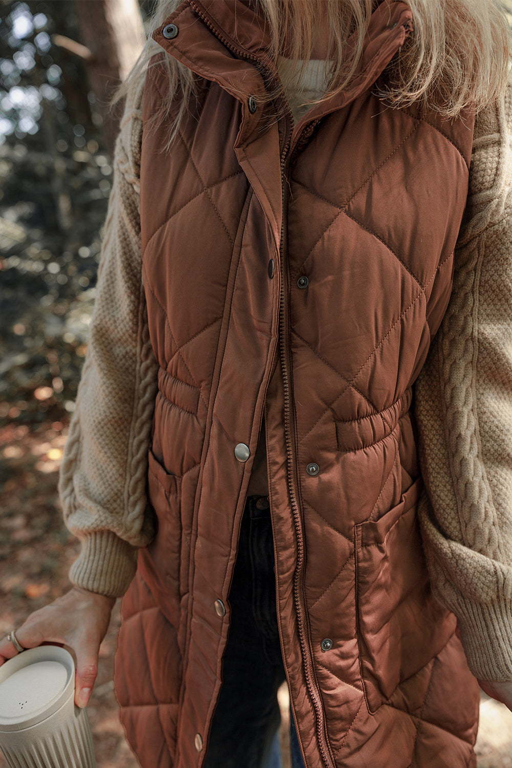Quilted Puffer Vest