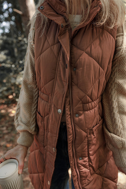 Quilted Puffer Vest