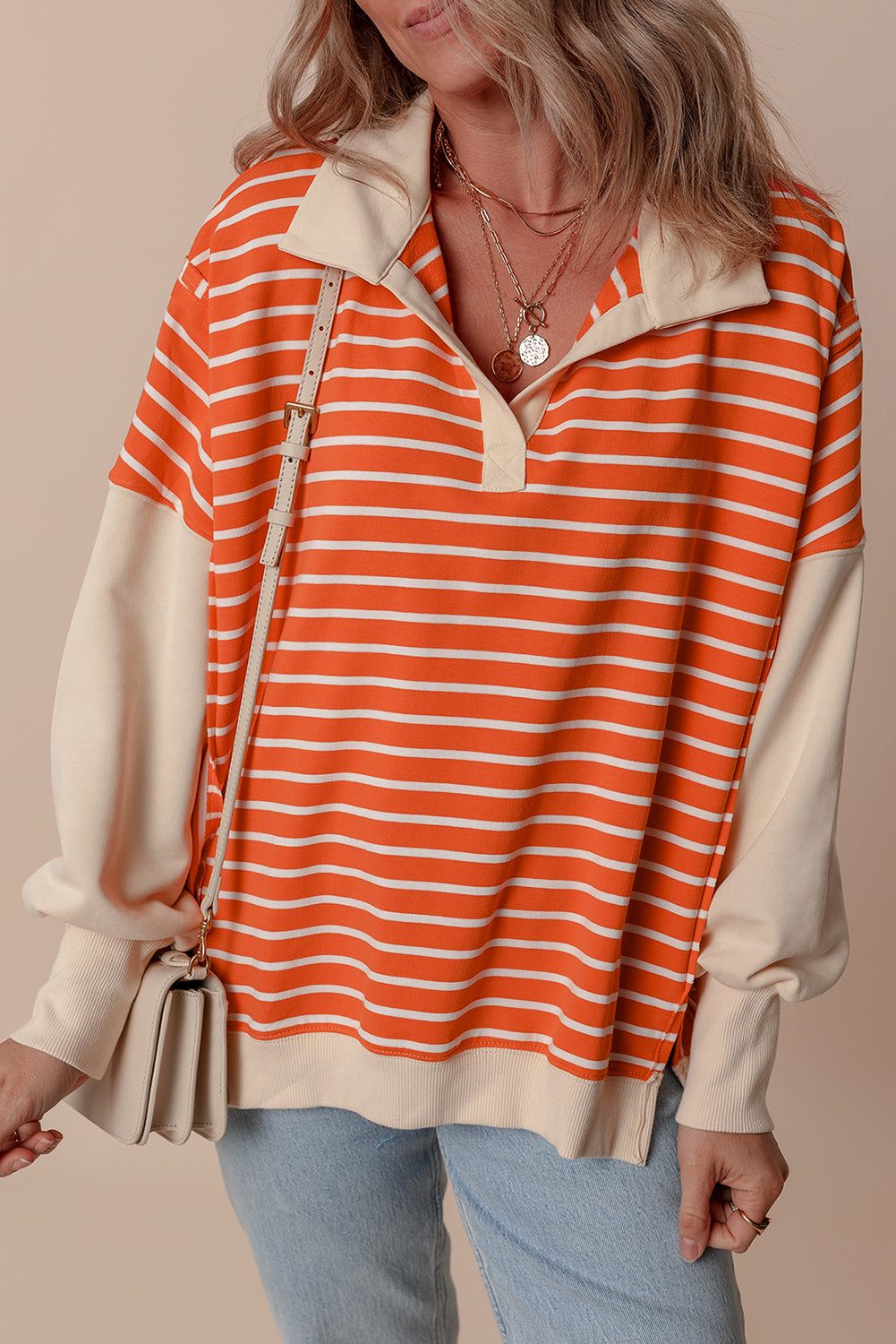 Fall Stripes Sweatshirt