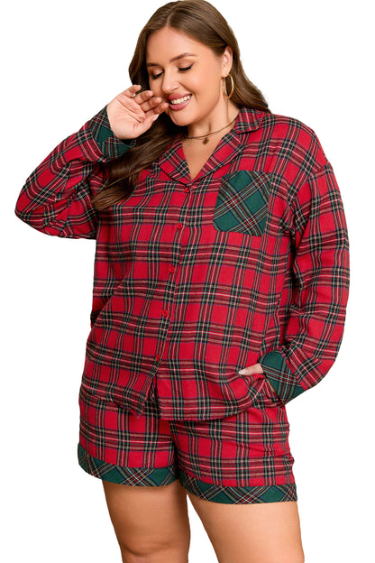 Cozy Cabin Plaid PJ Set