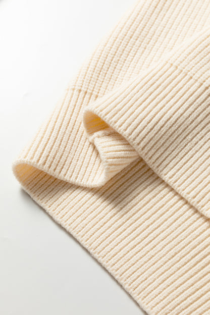 Ribbon Kiss Backless Sweater