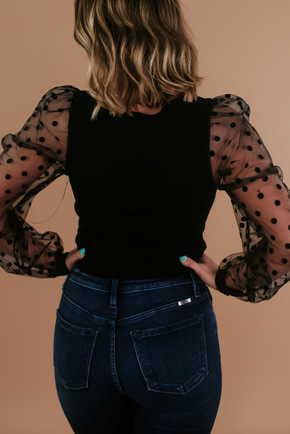 Midnight Whispers Long Sleeve Top