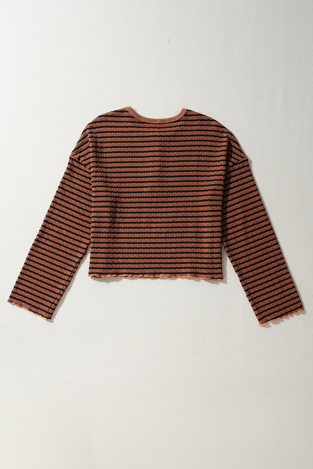 Cottage Striped Long Sleeve Top
