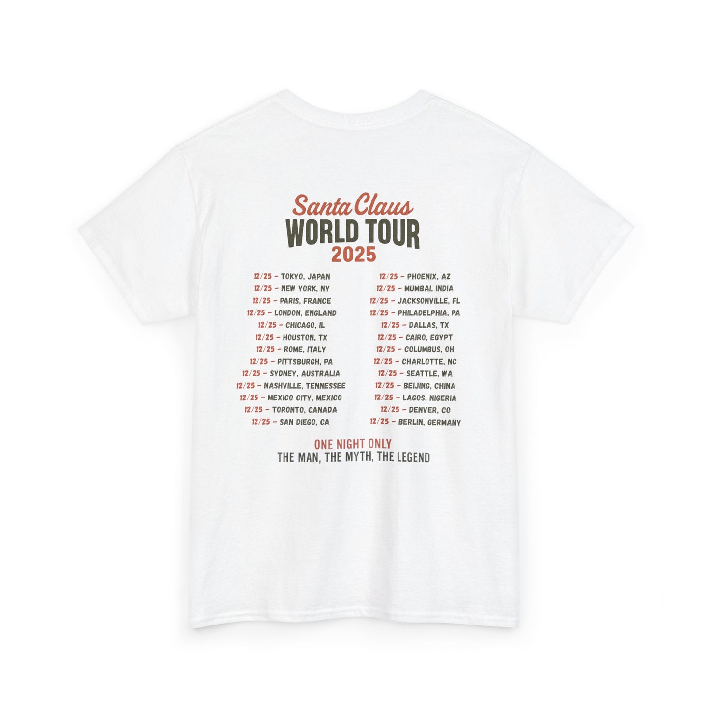 Santa Claus World Tour Graphic Tee