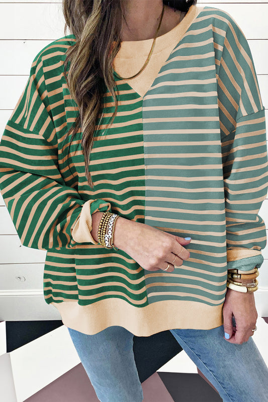 Cozy Contrast Sweatshirt