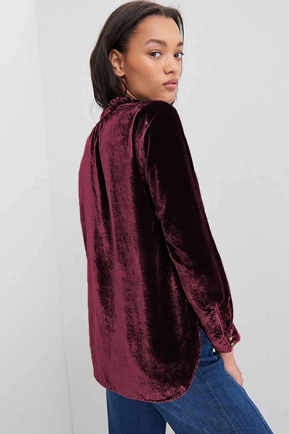 Velvet Charm Blouse