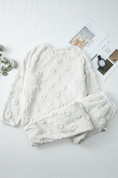 Snow Leopard Cozy Lounge Set