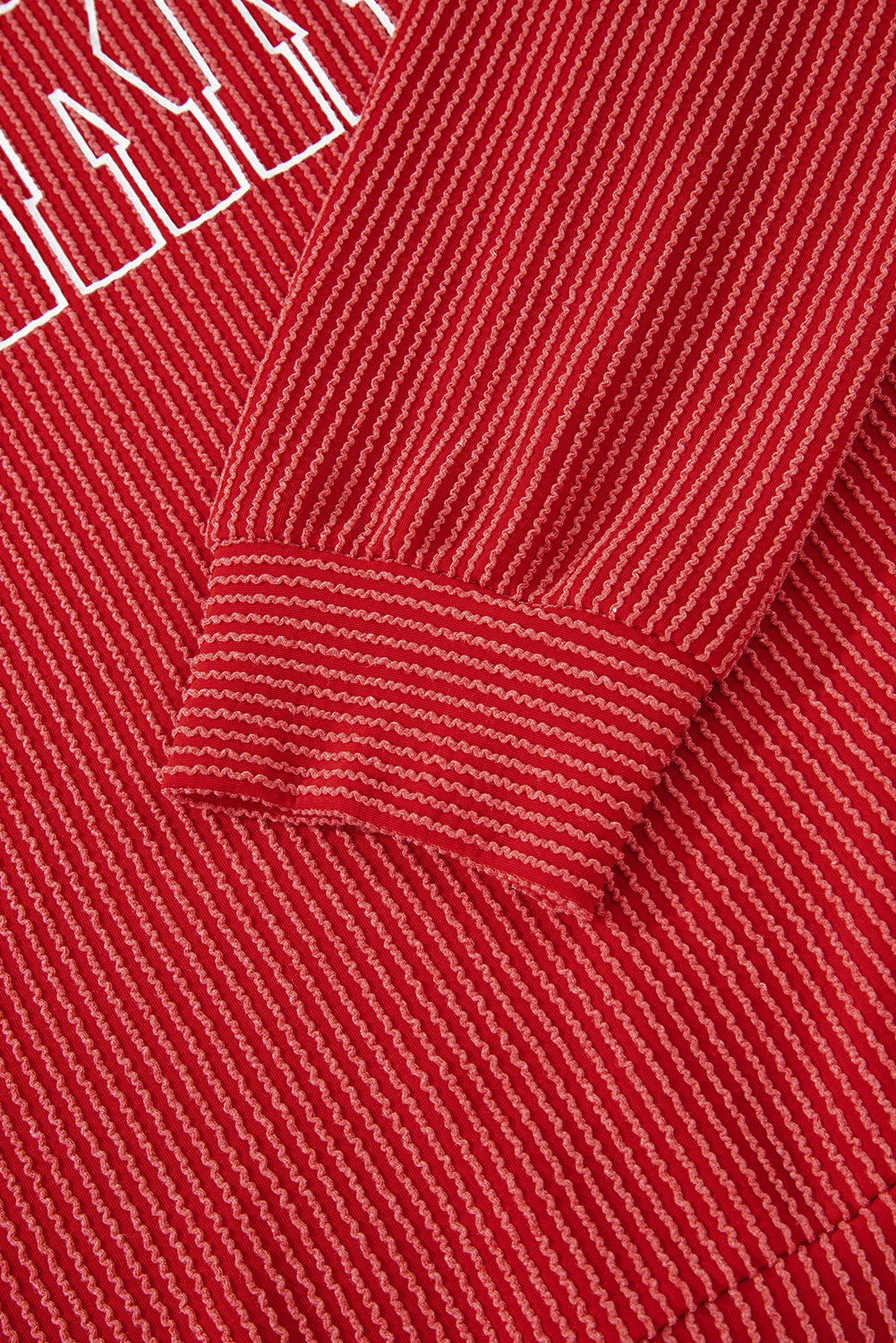 Merry & Bright Ribbed Pullover