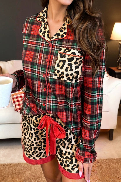 Wild & Merry Plaid Pajama Set