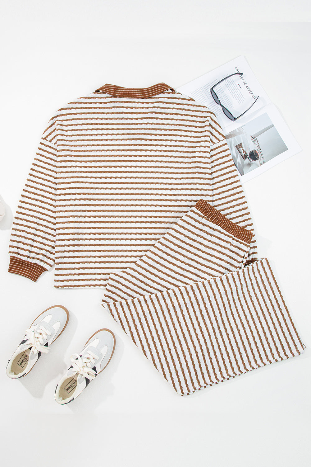 Coastal Stripe Lounge Set