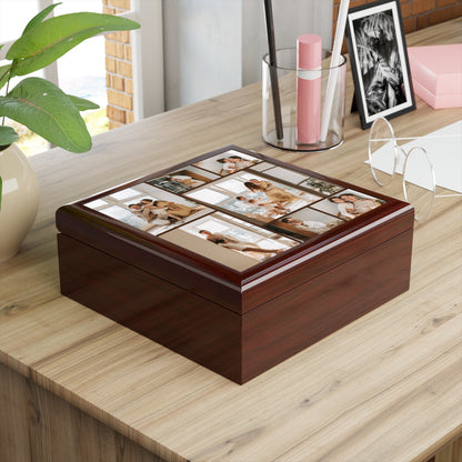 Photo Collage Memory Jewelry Box