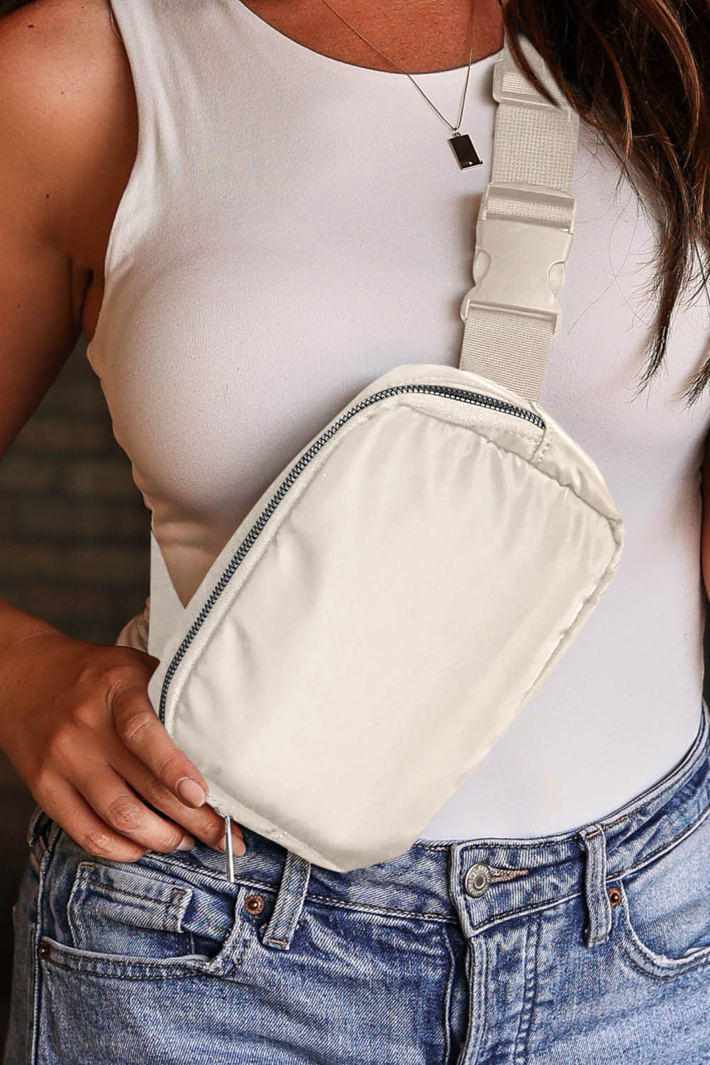 Zipped Crossbody Bag