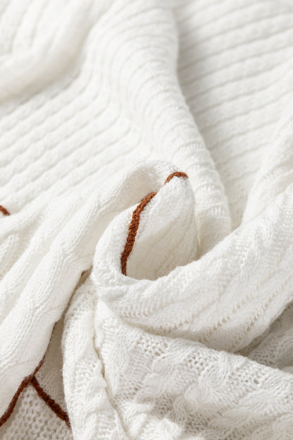 Harvest Stitch Patchwork Sweater