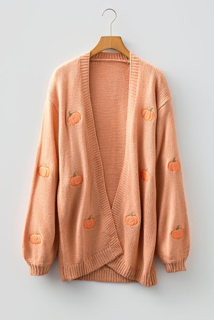 Pink Pine Holiday Cardigan