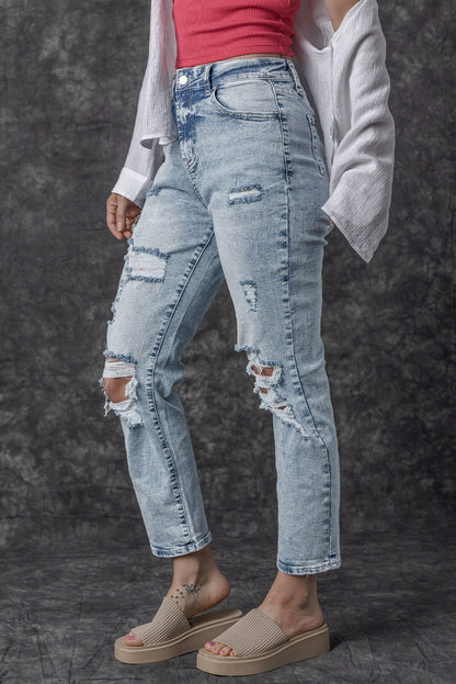 Skyline Fray Jeans